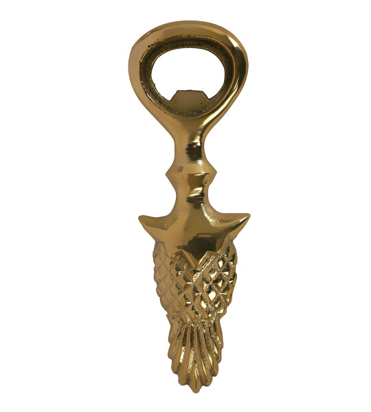 Heavy Duty Brass Flat Bottle Opener Solid Easy to Use Best Bottle Opener- Solid