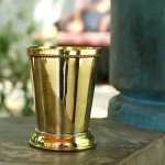 Brass Mint Julep Cup Goblet Tumbler Capacity-350 ML PLAIN