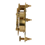Magnetic Compass with Beautiful Brass Finish Sundial Sun Clock 3 Inch Navigation Pocket Compass