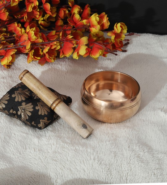 Handcrafted Design Brass Plain Singing Bowl